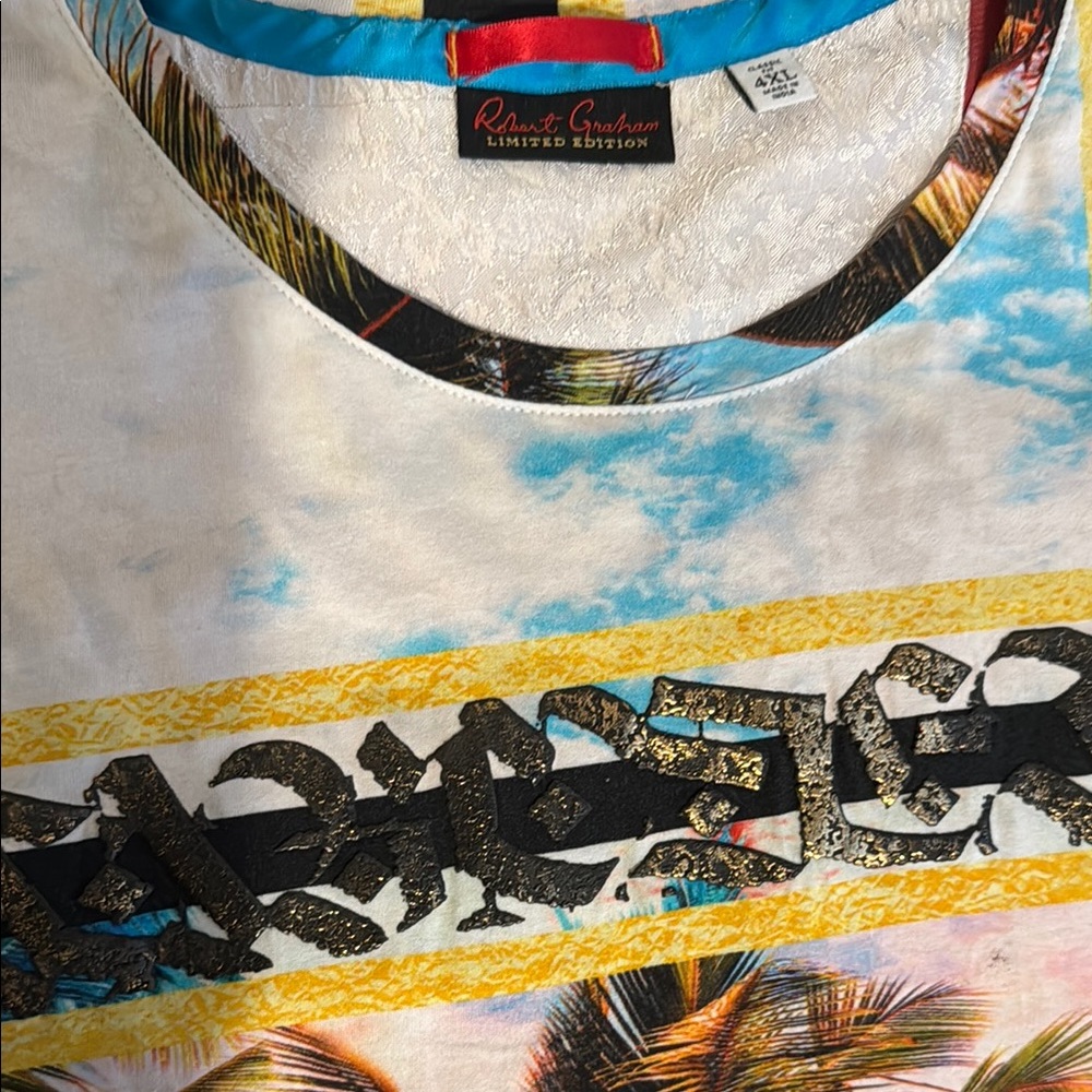 Robert Graham Multicolor Graphic Tee